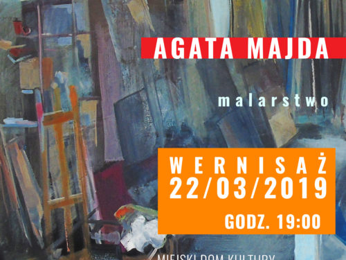 „Forma w przestrzeni” wystawa malarska Agaty Majda w MDK