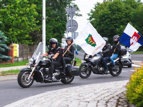 Polsko-węgierska parada motocyklowa na rozpoczęcie Dni Rawy