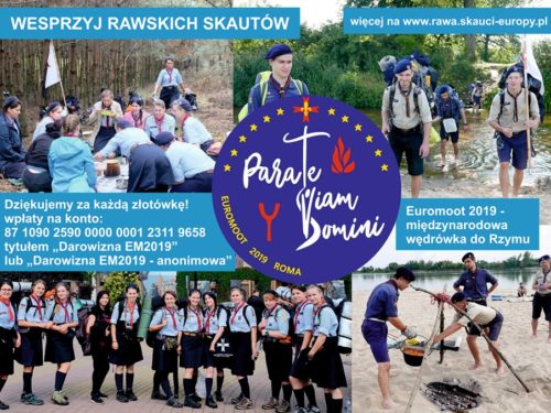 15 skautów z Rawy i okolic pojedzie do Włoch na Euromoot