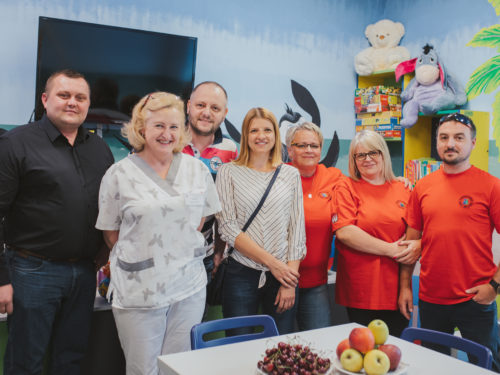 Świetlica na oddziale pediatrycznym jak z bajki. ŁZY zagrają na finale WOŚP w Rawie