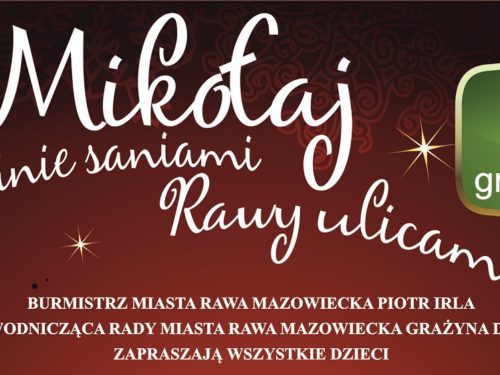 Mikołaj sunie do Rawy z licznymi atrakcjami dla dzieci i koncertem Kapeli Góralskiej Beskid dla dorosłych