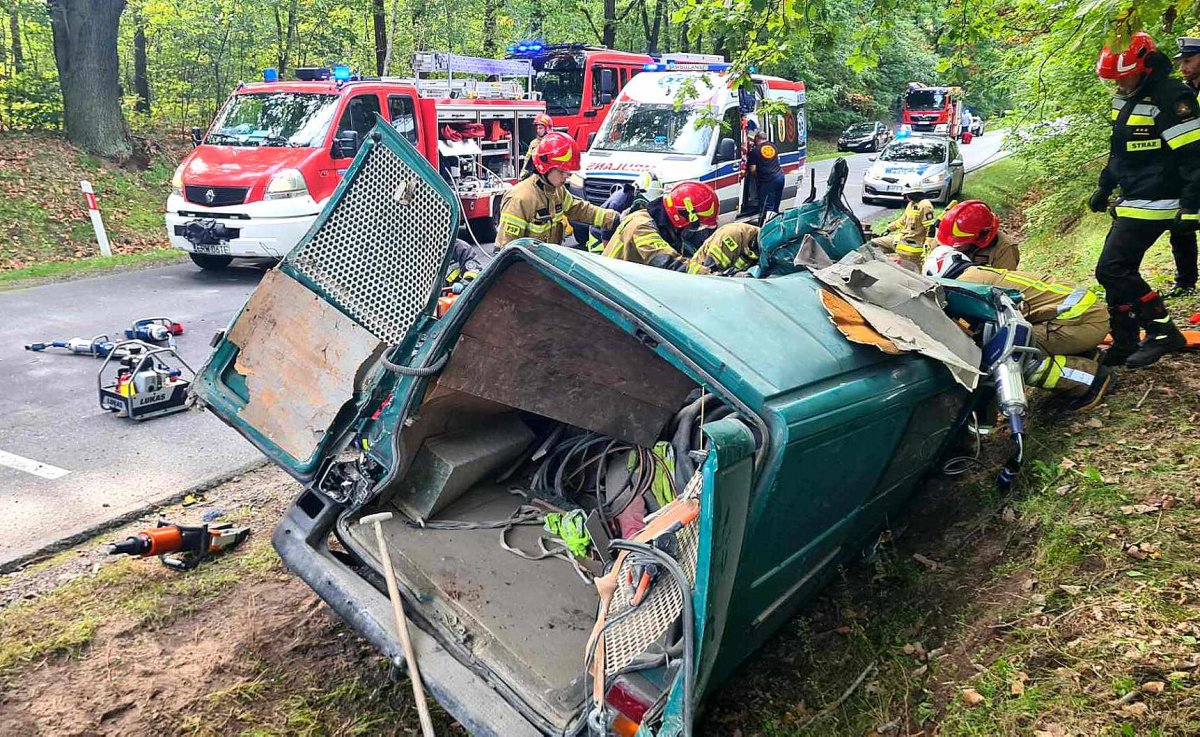 Wypadek niemgłowy Cielądz droga wojewódzk 707 Rawa Mazowiecka kocham rawę