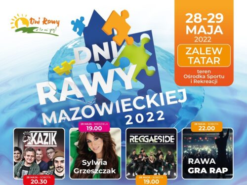 Dni Rawy 2022 nad Zalewem Tatar. Kazik, Sylwia Grzeszczak, imprezy dla mam i dzieci