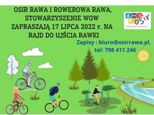 Rajd Rowerowy do ujścia Rawki