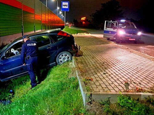 Pijany wylądował w rowie. Po powrocie do domu położył się spać. Grozi mu 7,5 roku więzienia