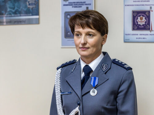 Komendant rawskiej policji Anna Dyśko odeszła na emeryturę