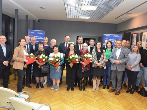 Parlamentarzyści Koalicji Obywatelskiej odwiedzili Rawę Mazowiecką