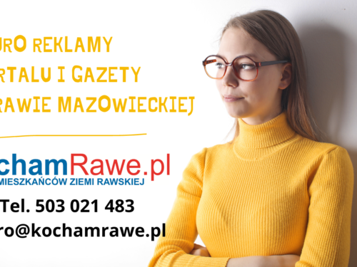 Ogłoszenia w Rawa Mazowiecka. Gazeta w Rawie Kocham Rawę