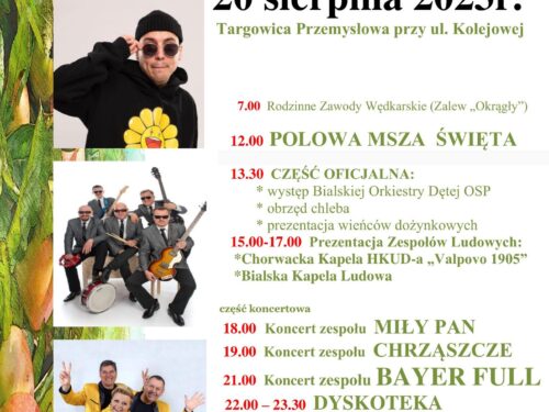 Kiedy są dożynki w Białej Rawskiej?