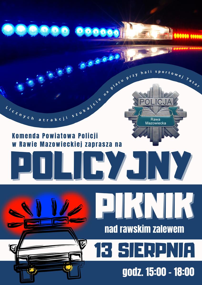 Piknik policji w Rawie Mazowieckiej kocham rawę wiadomości Rawa