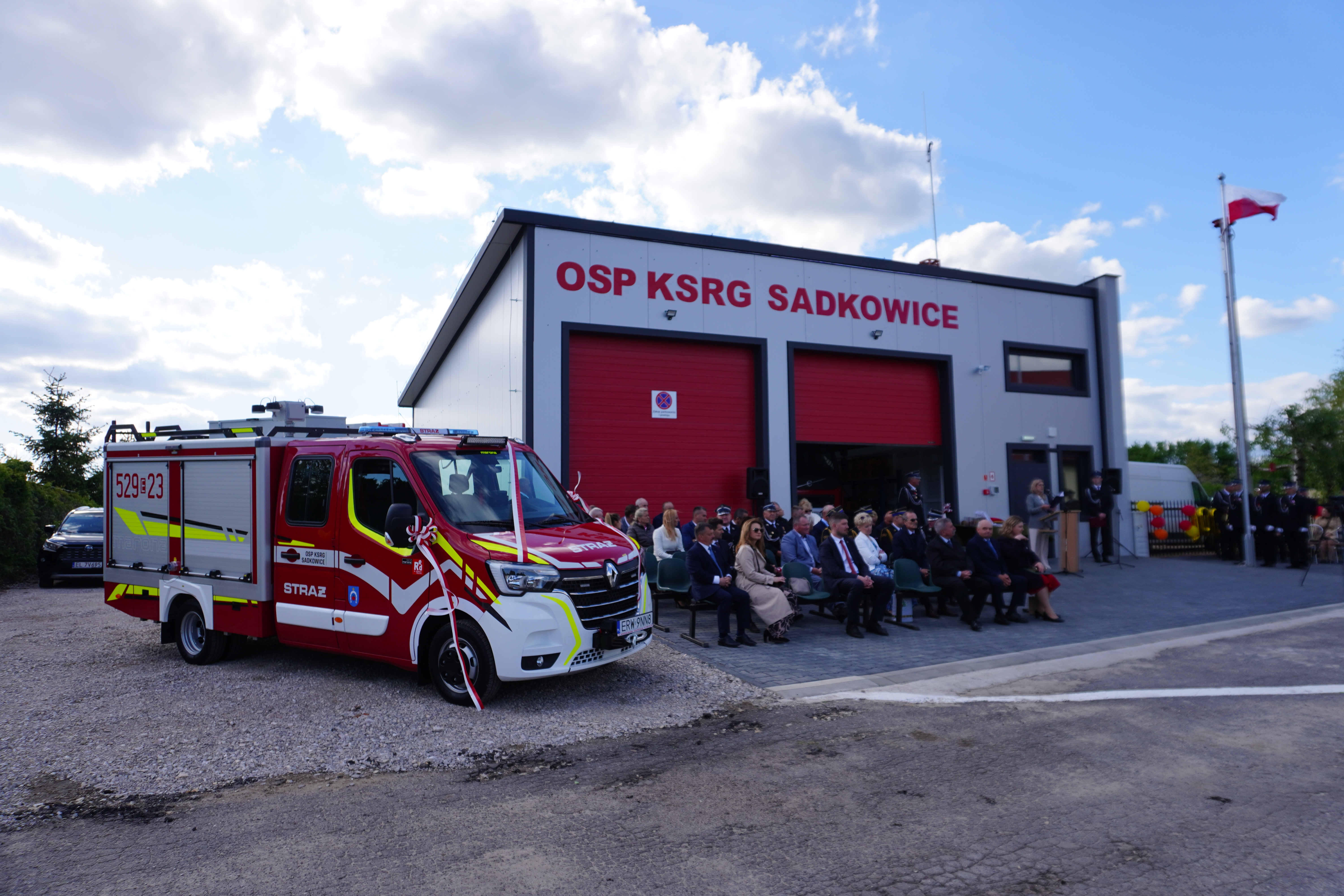 OSP Sadkowice 100 lat OSP w Sadkowicach kocham rawe