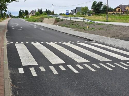 Skończyły się prace przy przebudowie ulicy Księże Domki w Rawie Mazowieckiej