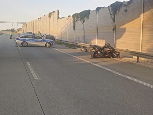 Wypadki na S8. Motocyklista zginął na miejscu. Trasa w kierunku Warszawy zablokowana