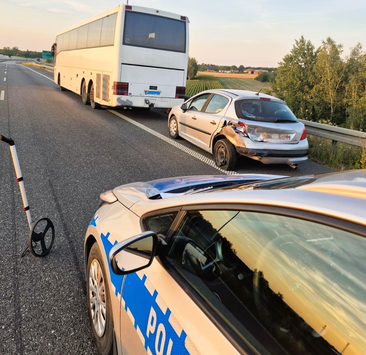 wypadek z autokarem Rawa Mazowiecka kochamrawe