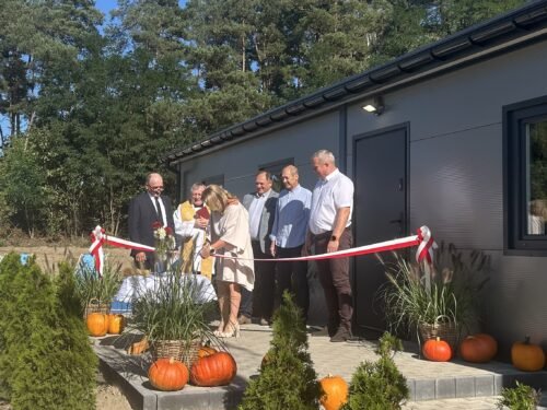 Gm. Biała Rawska: Otwarcie nowej świetlicy wiejskiej w Studzianku