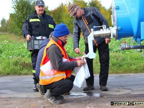 Alarm w Powiecie Rawskim. Służby przećwiczyły scenariusze „Zatruta woda” i „Intruz”