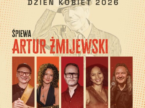 MDK Rawa: Muzyczny Dzień Kobiet – Artur Żmijewski z programem „Leonard Cohen – Po miłości kres”
