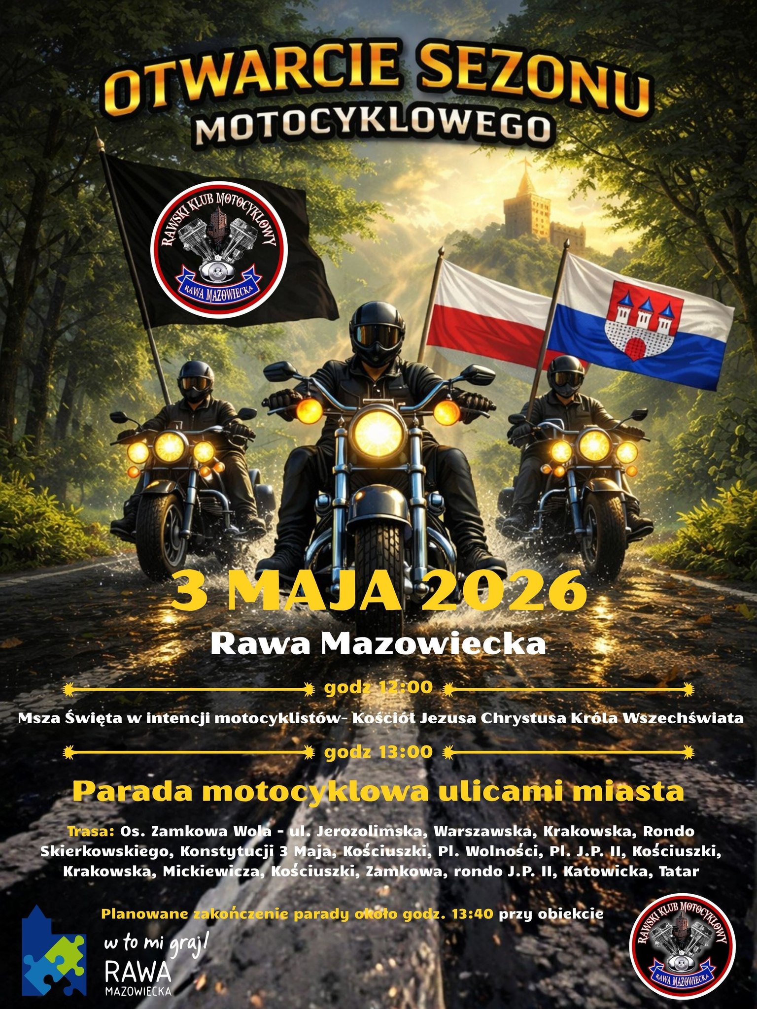 Rawa rozpoczecie sezonu motocyklowego