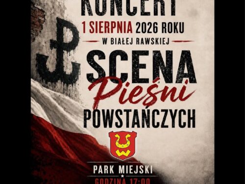 Scena Pieśni Powstańczych w Białej Rawskiej. Koncert i projekcja filmu „Dzik” już 1 sierpnia!