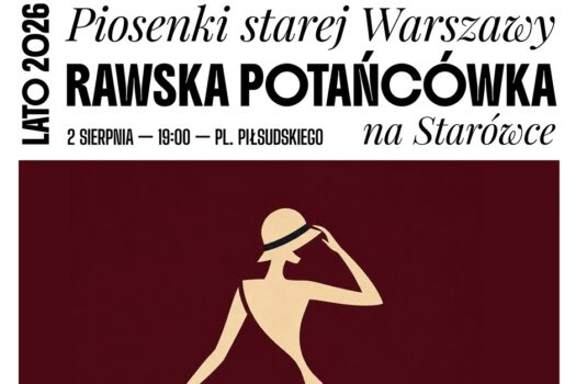 W niedzielę Rawska Potańcówka na Starówce z piosenkami starej Warszawy. Wspólne śpiewanie