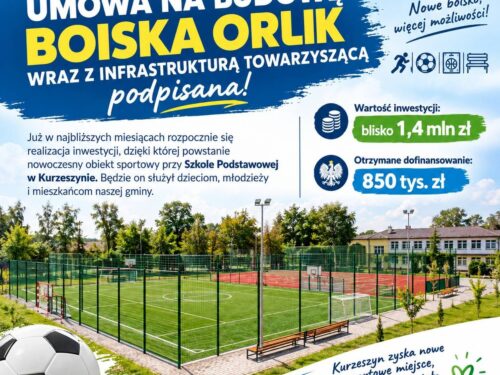 Gmina Rawa Mazowiecka: Umowa na budowę boiska ORLIK podpisana