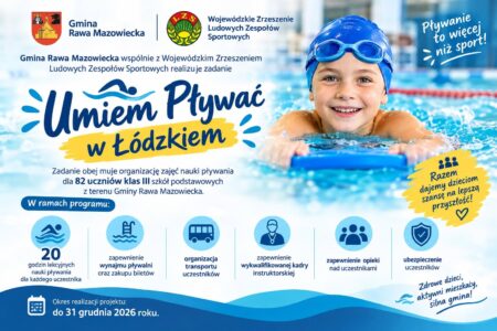 Gmina Rawa Mazowiecka: Umiem pływać