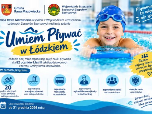 Gmina Rawa Mazowiecka: Umiem pływać